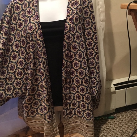 Trendy Pattern Kimono/cardigan