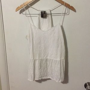LOFT embroidered tank top