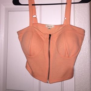 ✨ Coral Love Culture crop top ✨