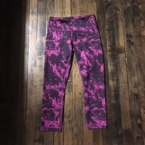 Lululemon cropped wunderunder leggings