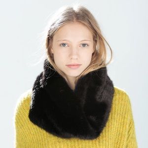 Zara Faux Fur Snood