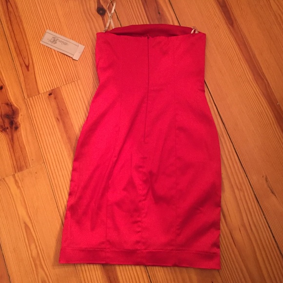 Red Cocktail Dress NWT - Picture 2 of 2