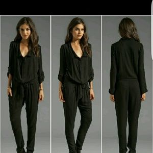 Young,Fabulous and broke  black jumpsuit