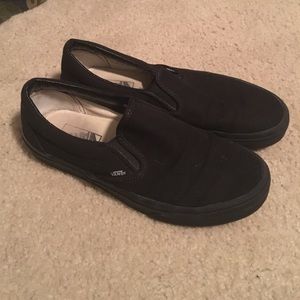 All Black Vans!