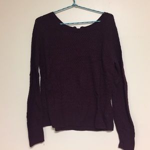 Purple American Eagle Sweater