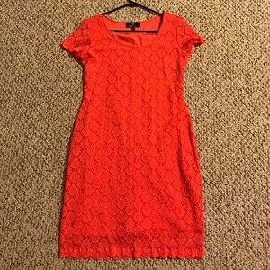 Coral Ronni Nicole dress