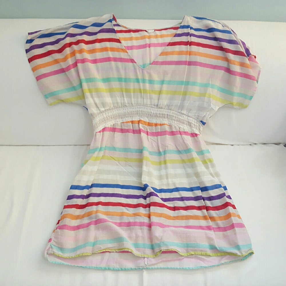 Multicolored Swimsuit Coverup