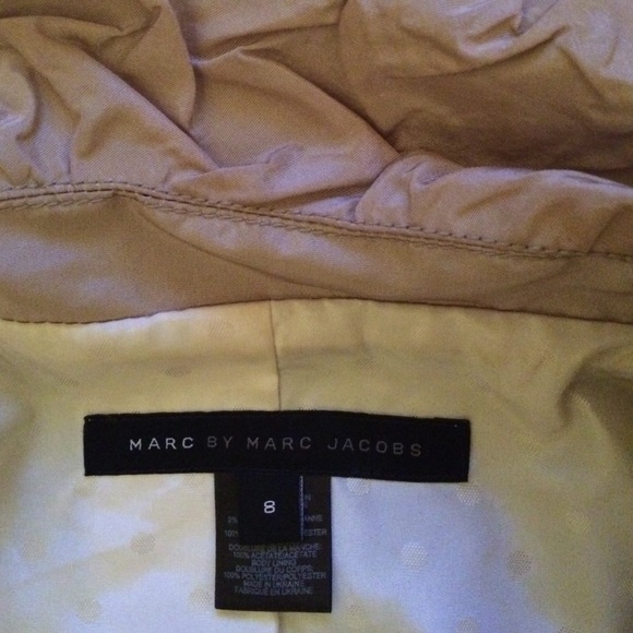Marc Jacobs Tan Jacket - Picture 3 of 4