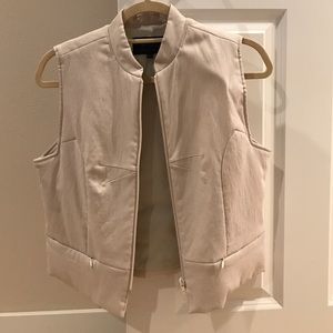 Woman's zip up vest