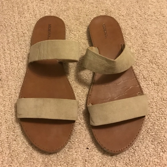 Merino Faux Suede Sandals