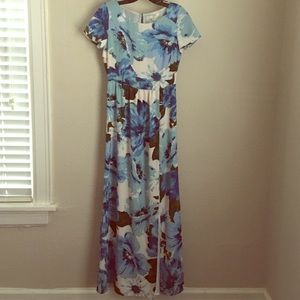 Paper Crown maxi dress