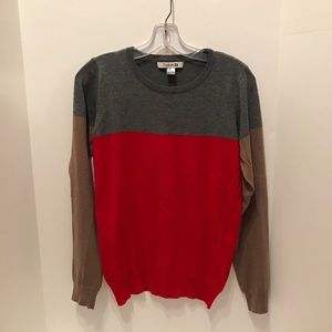 Colorblock sweater