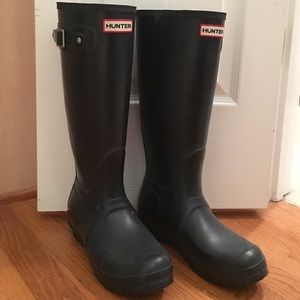 Hunter Boot Navy Blue