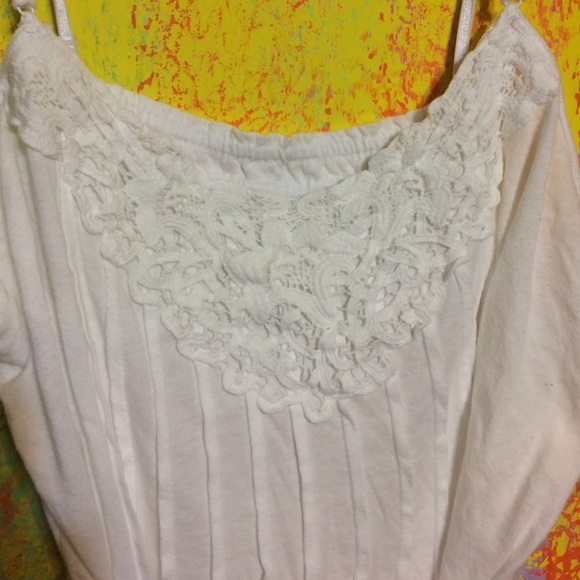 White Tie-Waist Tank Top - Picture 2 of 2