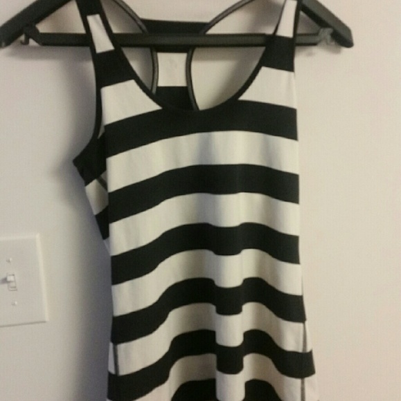 Lululemon striped cool racerback tank