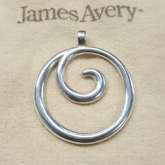 James Avery swirl pendant