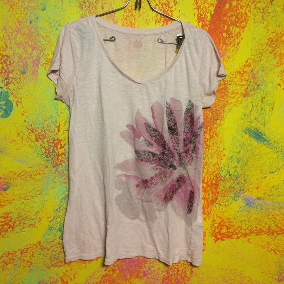 TShirt with Flower Detail