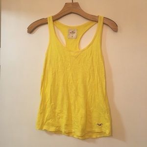 Yellow tank