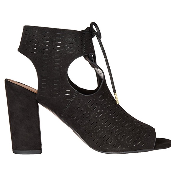 Cut Out Peep Toe Heels - Picture 7 of 7