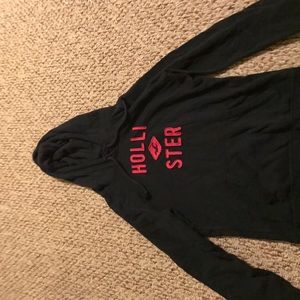 Navy Hollister hoodie