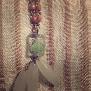 Anthropologie long necklace beautiful beads