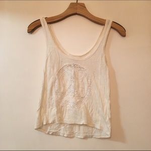Tank top with peace sign