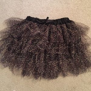 Leopard print tutu