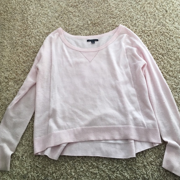 Baby pink light sweater
