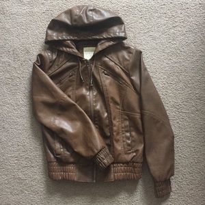 Brown Leather Jacket