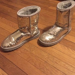 Classic short sparkle genuine Uggs