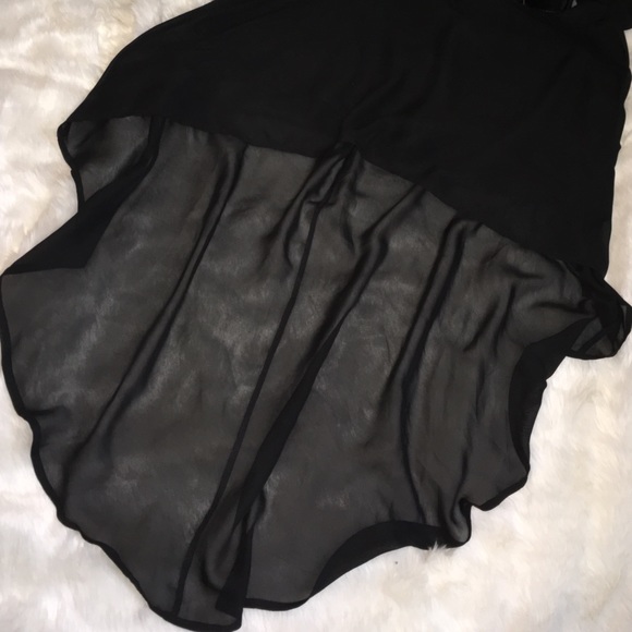 LAST ONE! Black High Low Dress - Picture 3 of 5