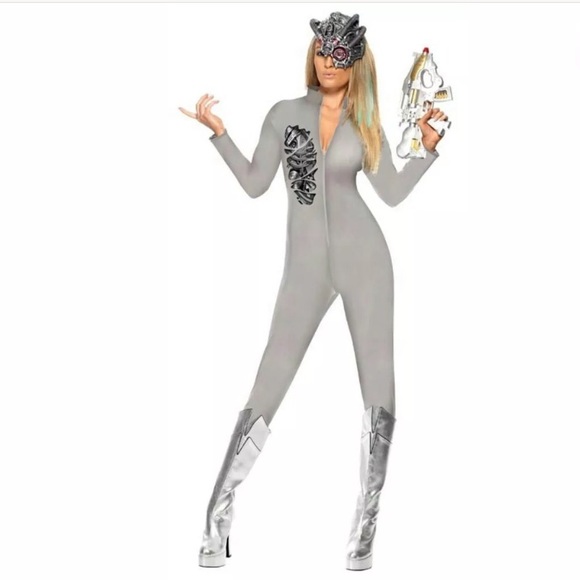Robotic Sci-Fi Fantasy Sexy Female Costume Size XS