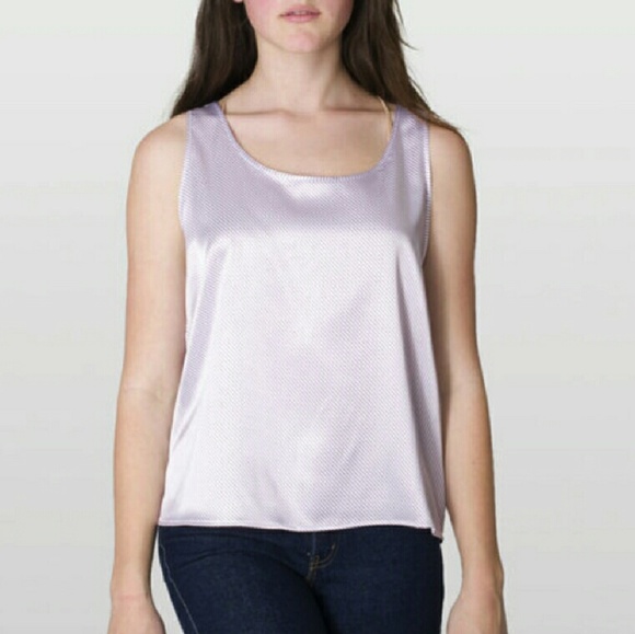Satin Charmeuse Loose Tank