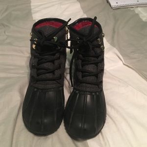 Black and grey duck books