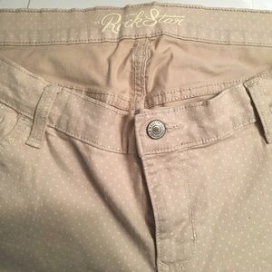Old Navy Polka Dot Rockstar Jeans