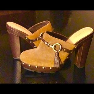 Coach "Rana" clogs sz 9