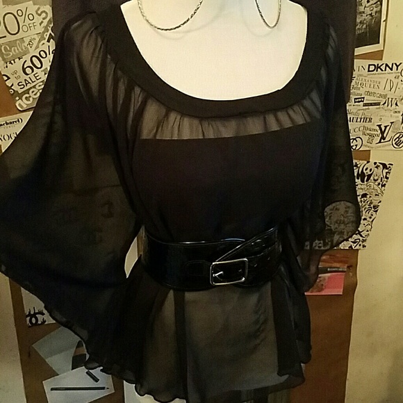 Rue21 small see-through blouse - Picture 2 of 4