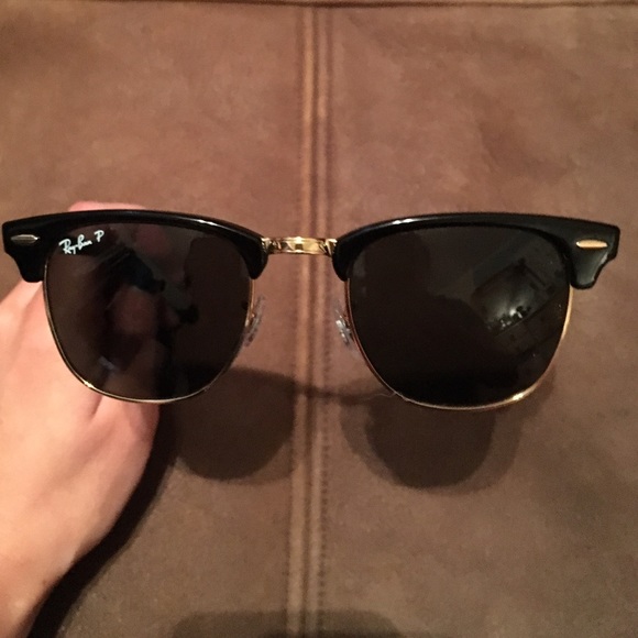 *SOLD* Ray Ban Clubmaster polarized sunglasses - Picture 3 of 4
