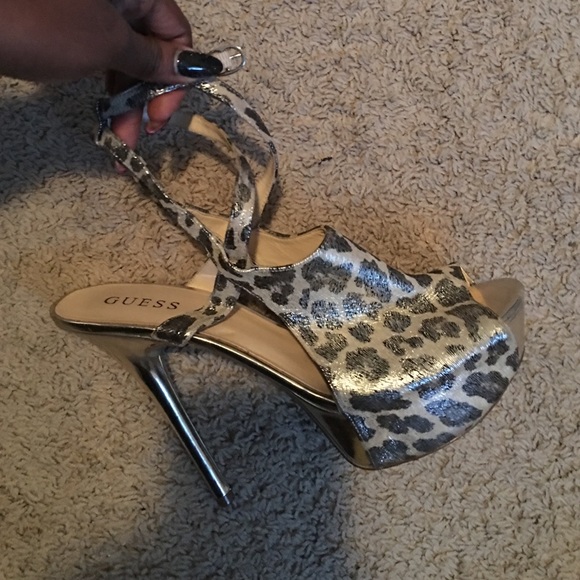 animal print heels