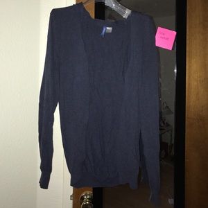 Navy Blue Cardigan