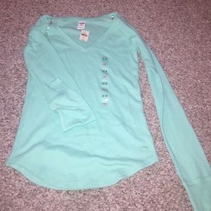 Never worn Victoria's Secret thermal shirt