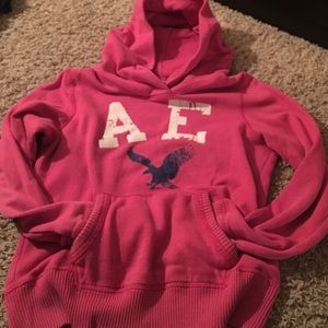 Pink hoodie