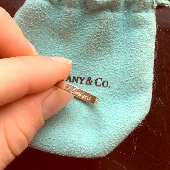 Tiffany& Co. "I love you" ring