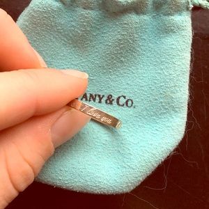 Tiffany& Co. "I love you" ring