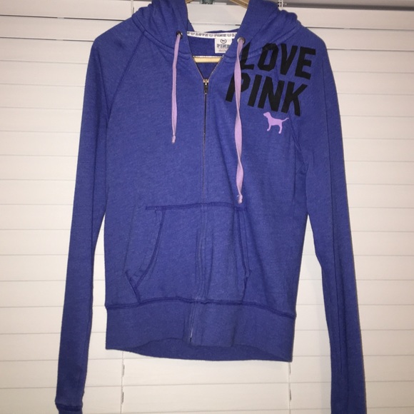 PINK zip-up hoodie - Picture 1 of 1