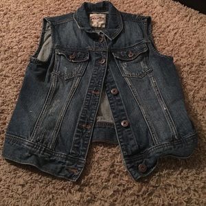 denim vest