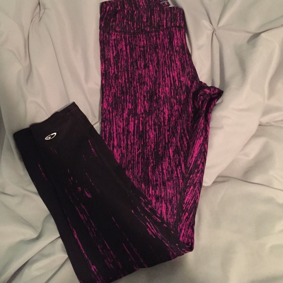 Champion pink fade athletic leggings