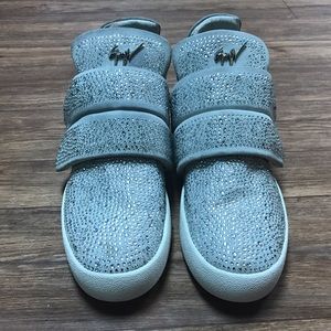 Gueseppe Zanotti Crystal Studded Men's Hi Shoes