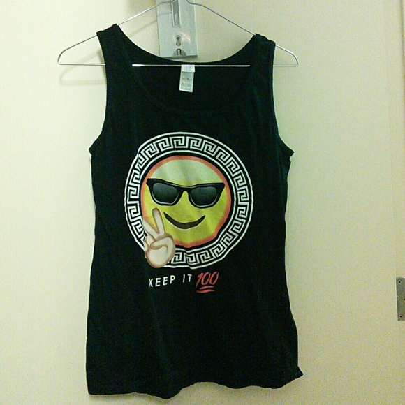 Emoji tank top