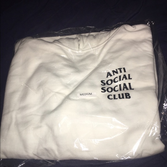 Anti social social club hoodie size medium